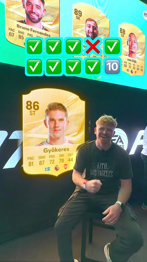 Instagram post by @powerandprecision for EA SPORTS FC. Caption reads: GUESS THE FC27 PLAYER‼️✅ - Had a great time in....