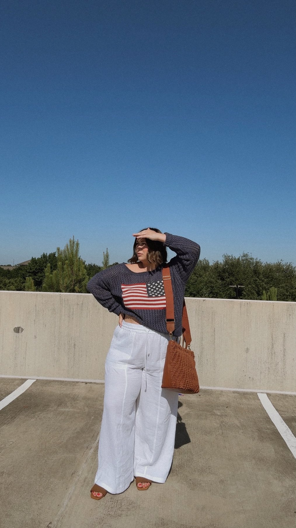 Instagram post by @helloashleedawn for Lucky Brand. Caption reads: @luckybrand is that girl for summer
#luckybrand....