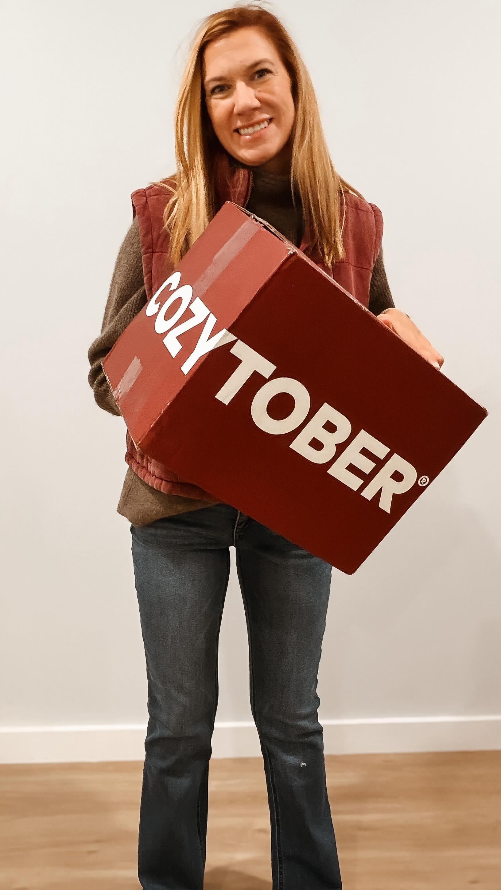 Instagram post by @purelypruitts for Wantable. Caption reads: #ad It’s not too late to grab your COZYTOBER box....