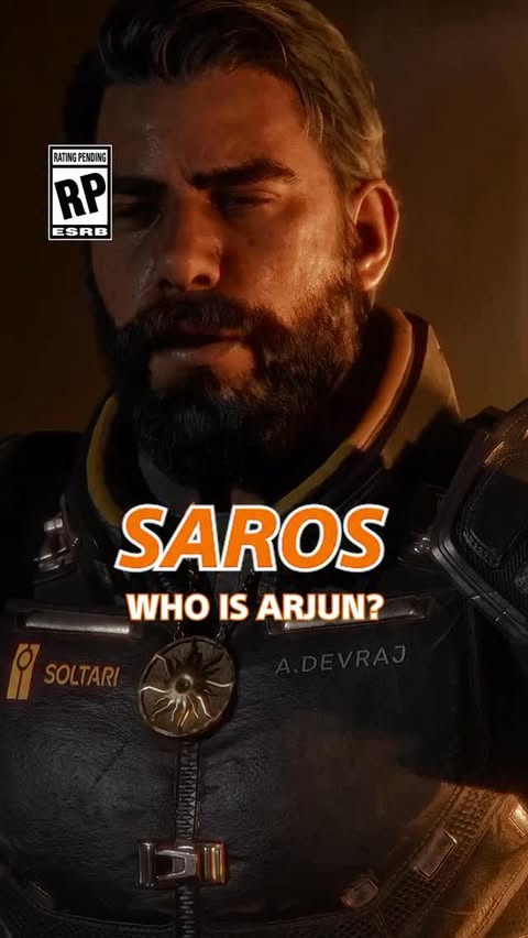 Instagram post by @rahulkohli13 for PlayStation. Caption reads: Who is the hero behind the bullet hell? Saros....