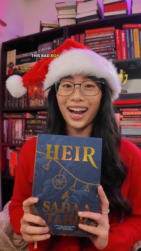 Instagram post by @geenahreads for Penguin Teen. Caption reads: [...] Heir Deluxe Edition is out now!!!....