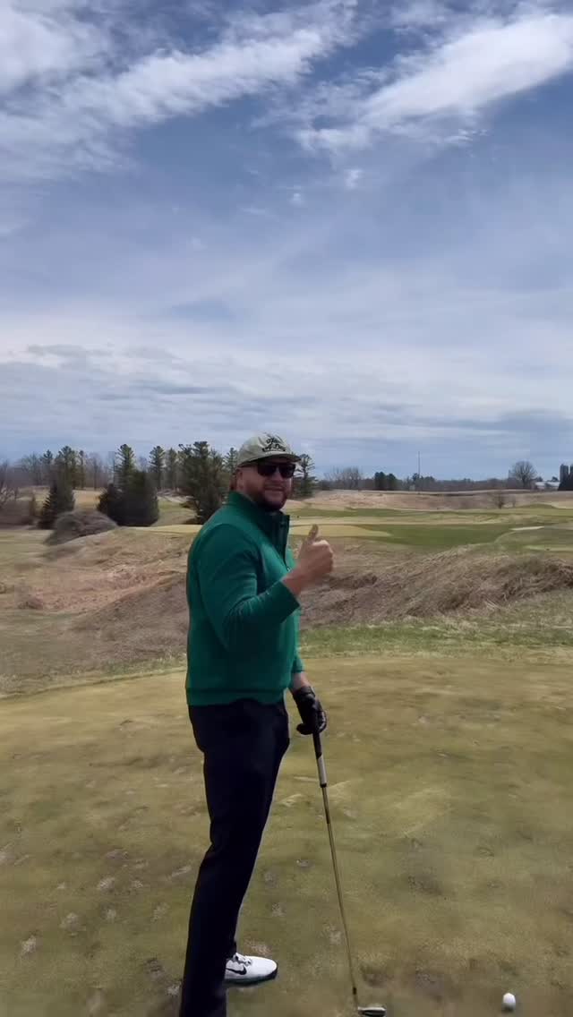 Instagram post by @beardowncuz for Travel Wisconsin. Caption reads: Football season is in full swing, and if Wisconsin....