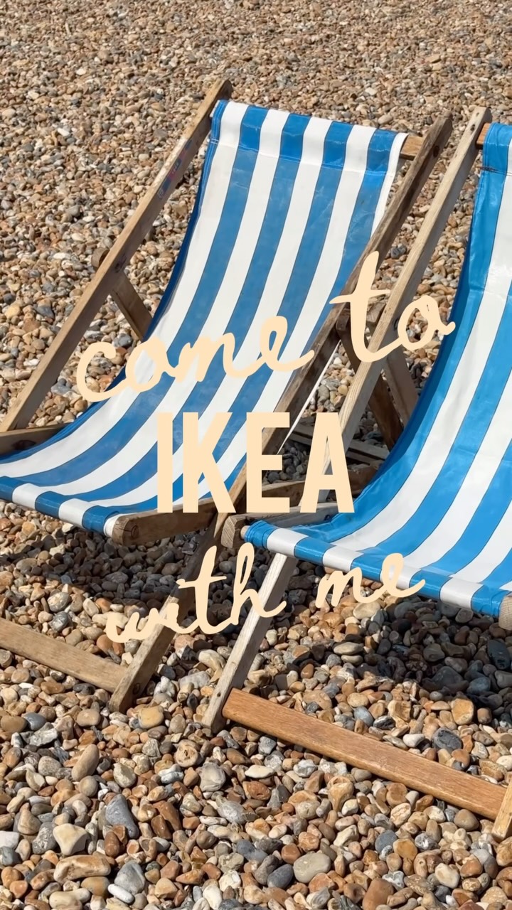 Instagram post by @katespiers for IKEA UK. Caption reads: ad Just me, a brand new @IKEAuk and a shopping....