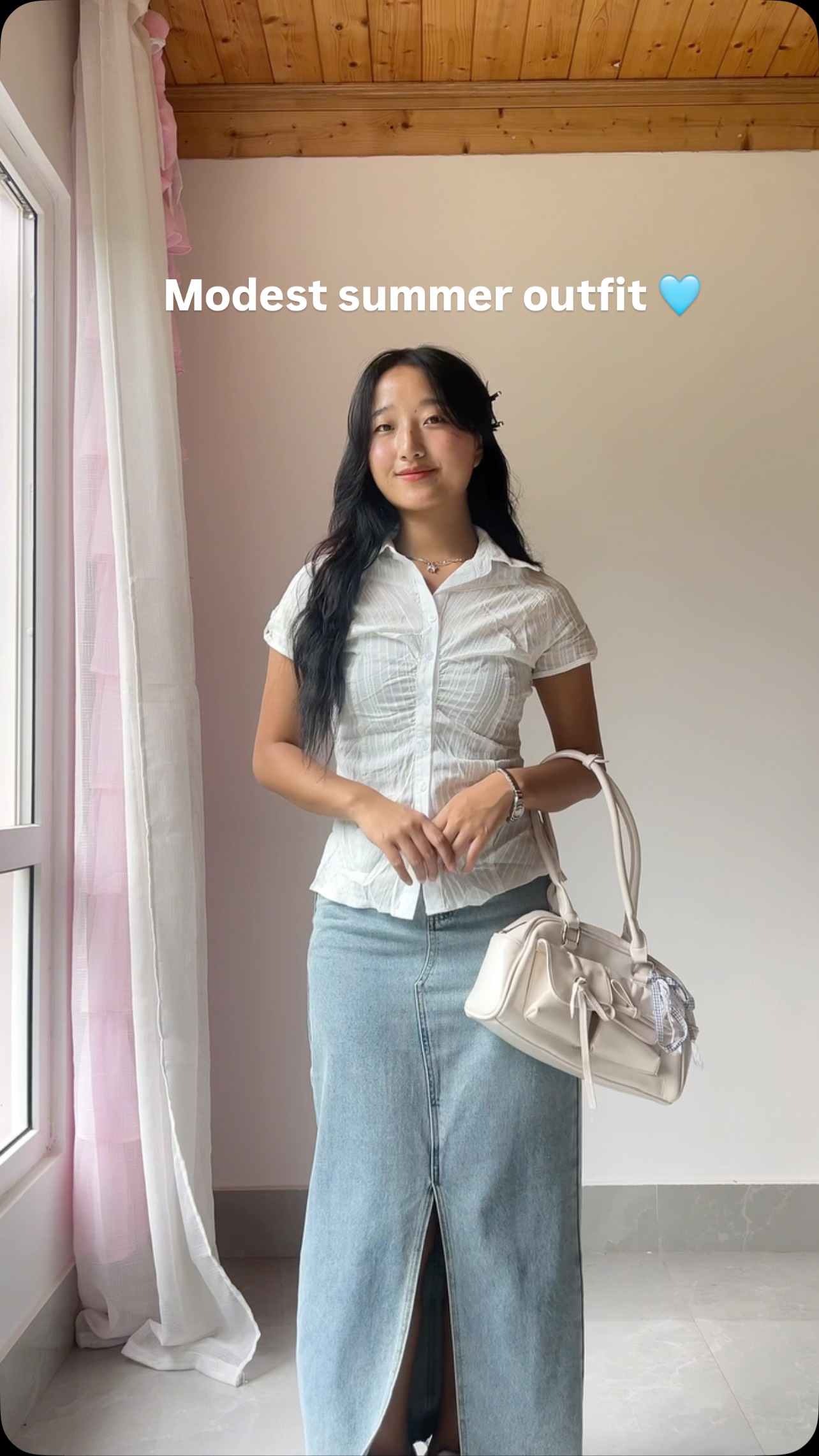 Instagram post by @eden.laa for Urbanic. Caption reads: skirt is from @urbanic_in  found a similar one and....