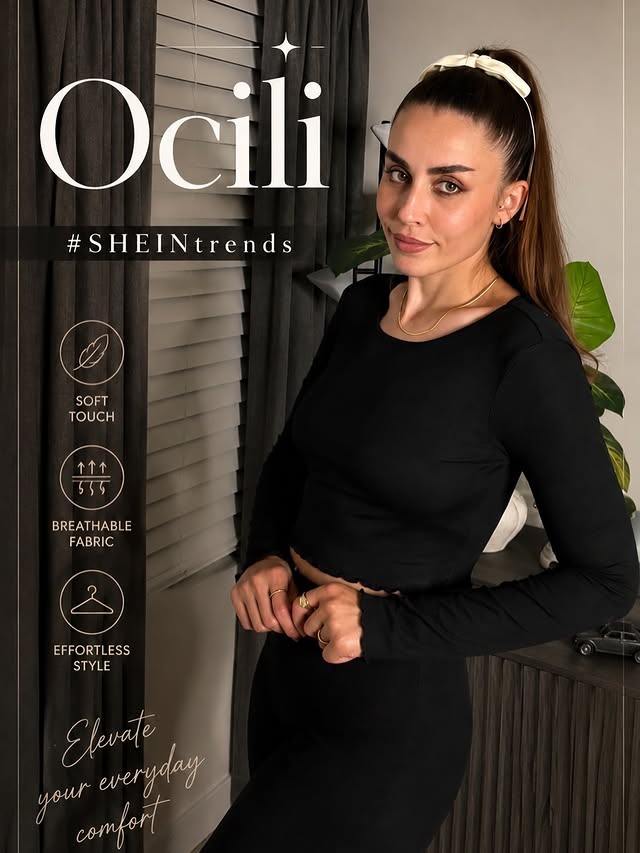 Instagram post by @esilasworlds for Ocili. Caption reads: [...] my fave Underwear& Sleepwear store 👉Ocili👈....