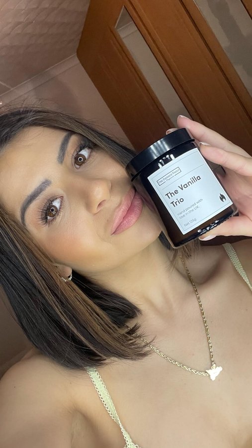 Instagram post by @claudiafrag for The Essence Vault. Caption reads: Morning clean & reset🧺🫧🧼 @theessencevault....