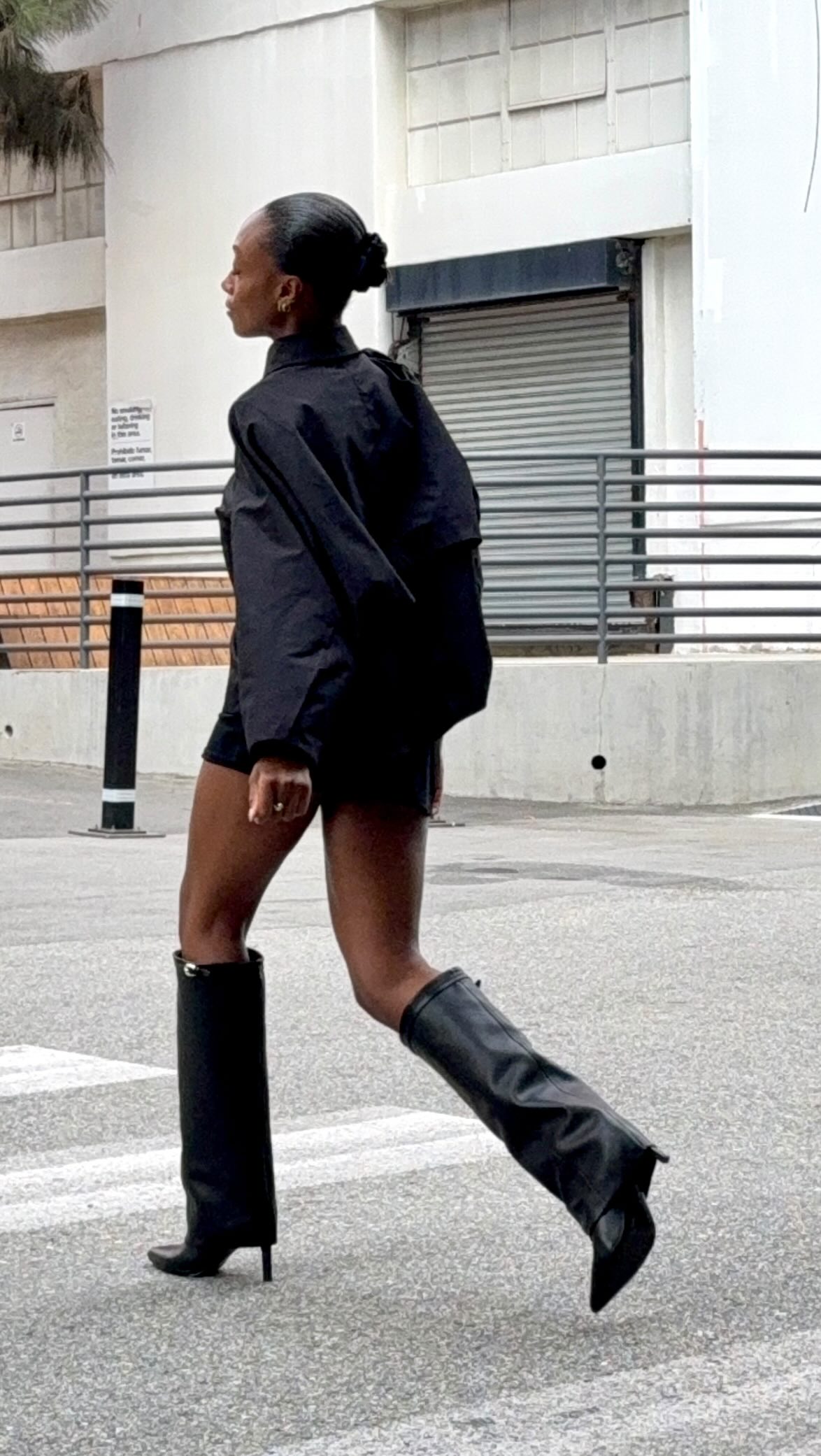 Instagram post by @nancynorkeh for Marc Fisher. Caption reads: @marc.fisher -the balance of edge and ease.