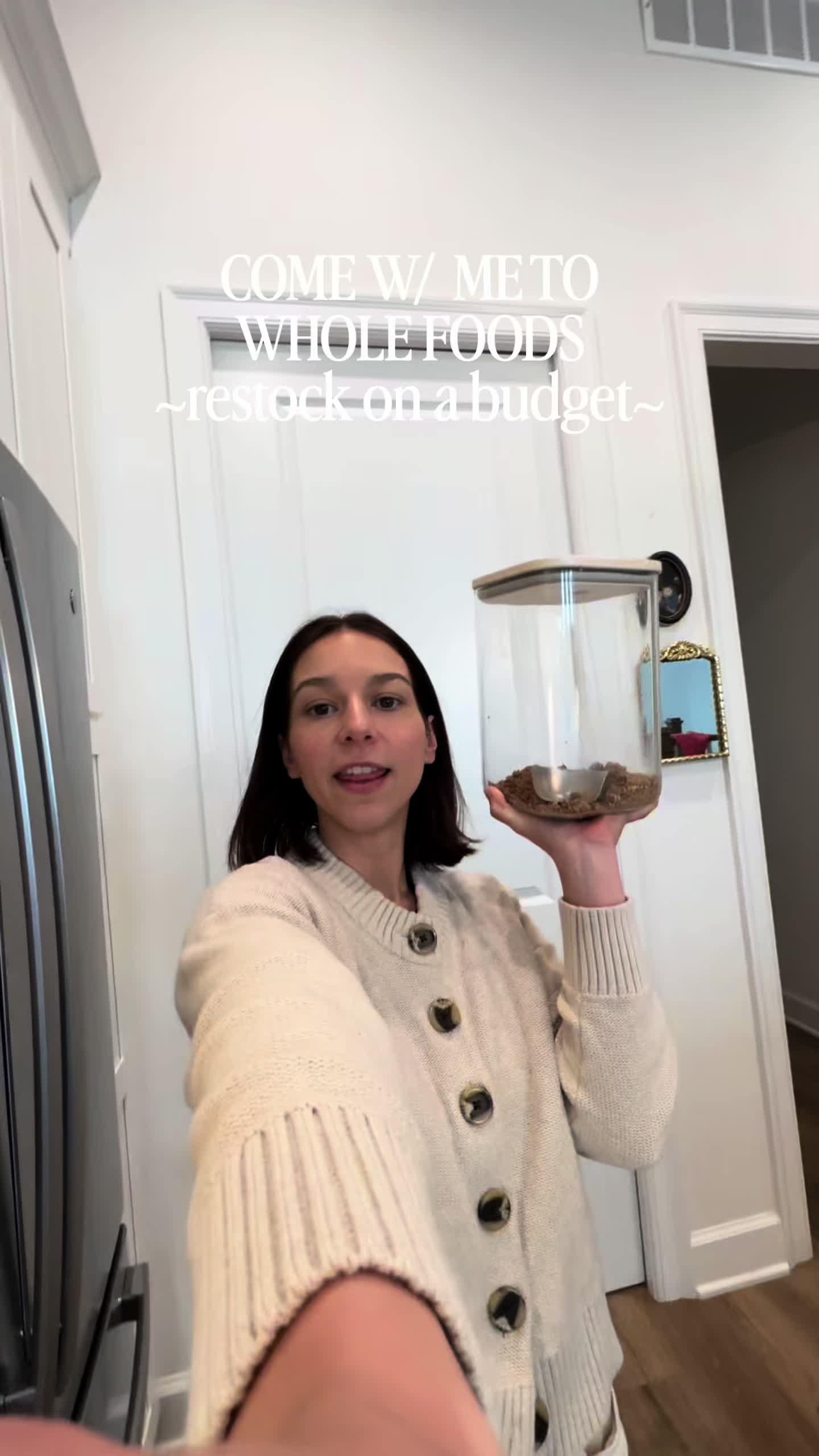 TikTok post by @candidlycarlie_ for Purely Elizabeth. Caption reads: what is your favorite flavor of Purely Elizabeth....