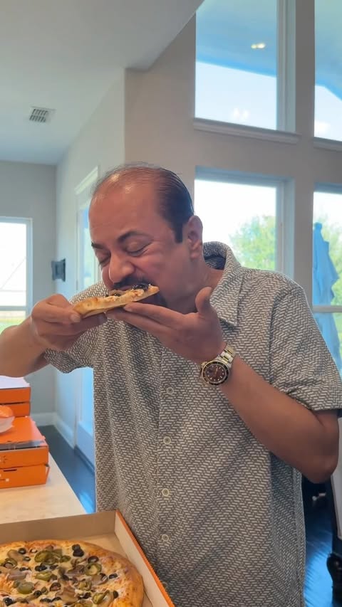 Instagram post by @nimrashamid for Little Caesars. Caption reads: Party was a success! #LittleCaesarsPartner....