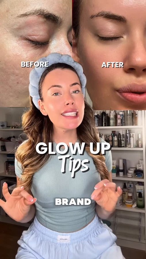 Instagram post by @glowforyourskins for Doreandrose. Caption reads: The most underrated glow-up? 👇🏼

COMMENT “sleep”....