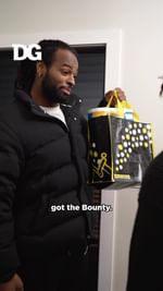 Instagram post by @najee_harris for Dollar General. Caption reads: Anytime I get together with my wingman @jayyyy3k....