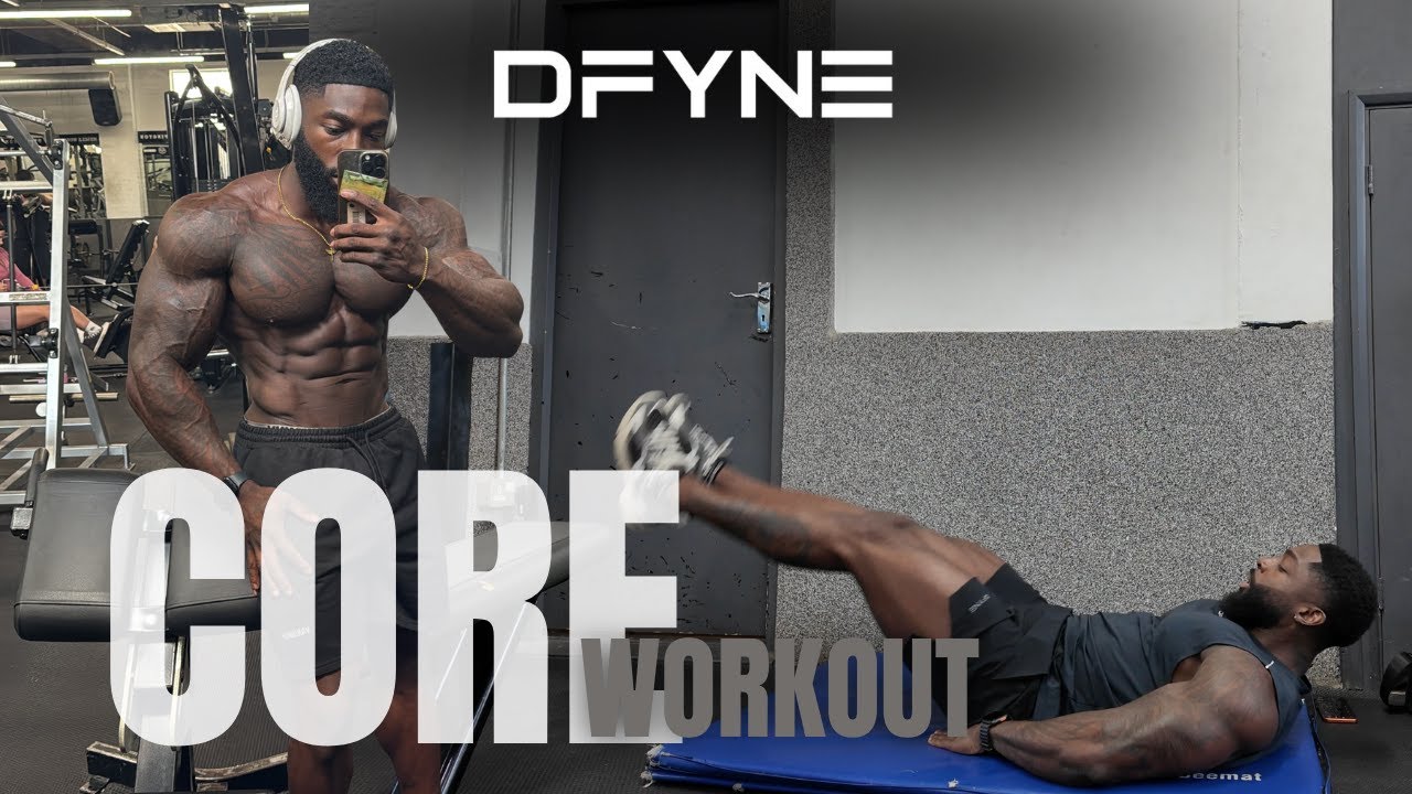 YouTube post by @dwaynelati for DFYNE. Caption reads: [...] for 10% off your purchase at DFYNE! 👉🏾....