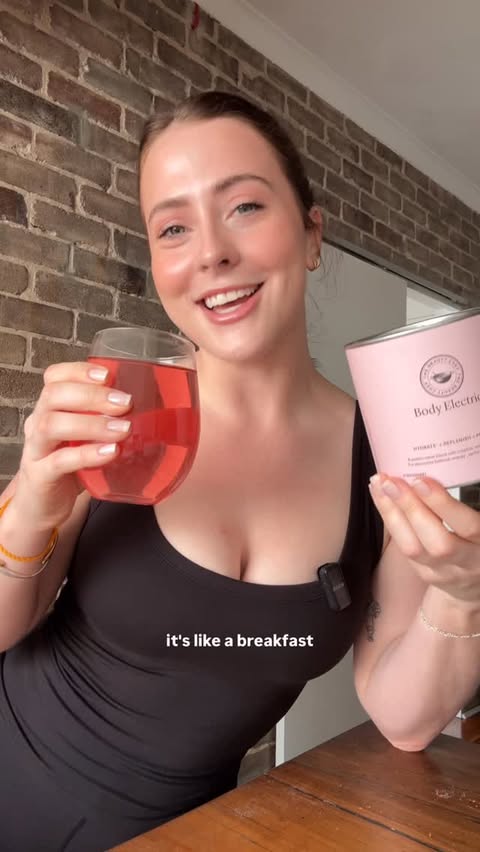 Instagram post by @lucymneville for The Beauty Chef. Caption reads: [...] make it as easy as possible. 🍓....