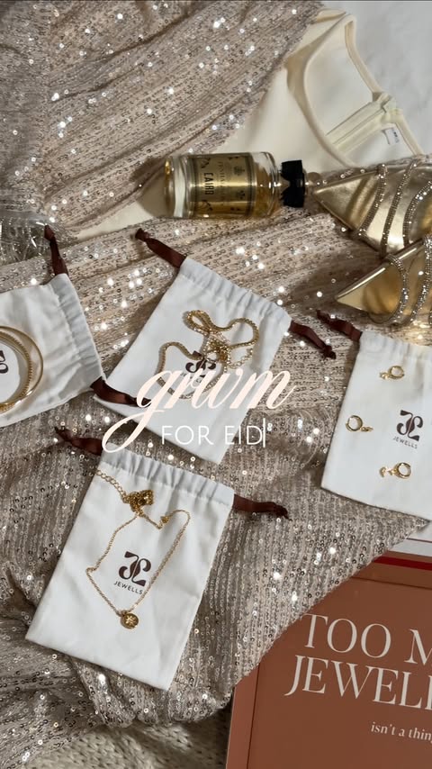 Instagram post by @sammiebeauty_ for Jewells. Caption reads: [...] for Eid and elevating my look with my....