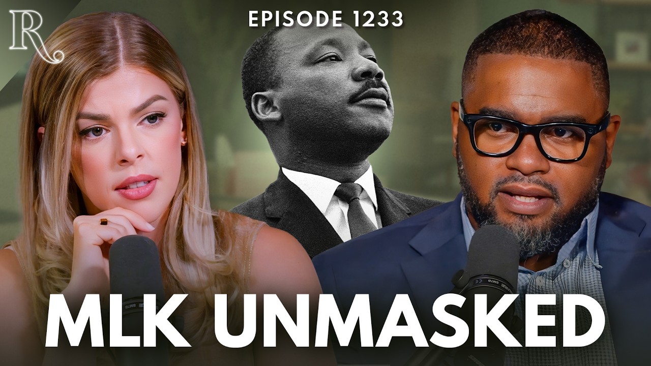 YouTube post by @AllieBethStuckey for Good Ranchers. Caption reads: Was MLK a Christian Hero? Shocking Revelations....
