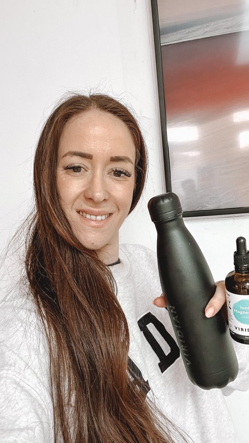 Instagram post by @lucy_andb_adventures for Viridian Nutrition. Caption reads: [...] I was super excited to give....