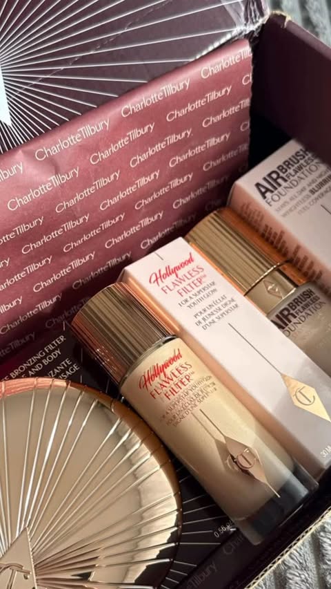 Instagram post by @ka_terynka_ for Charlotte Tilbury. Caption reads: [...] my latest goodies from Charlotte Tilbury 🎁✨....