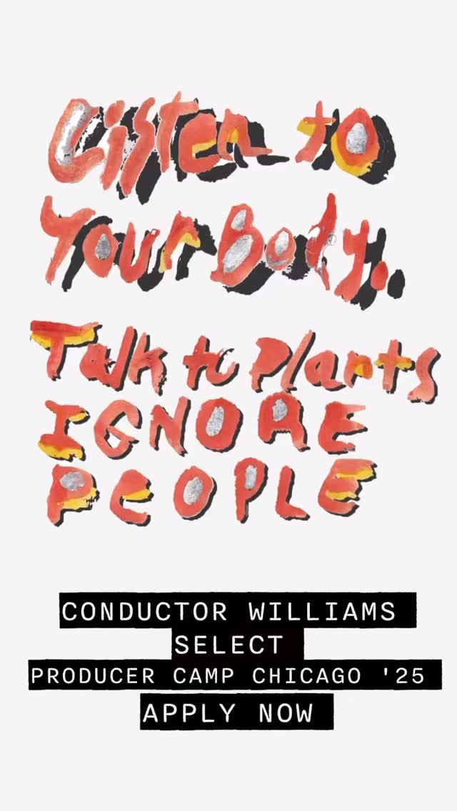 Instagram post by @conductorwilliams.union for DistroKid. Caption reads: CHICAGO - Aug 8 & 9 THE @CONDUCTORWILLIAMS is....