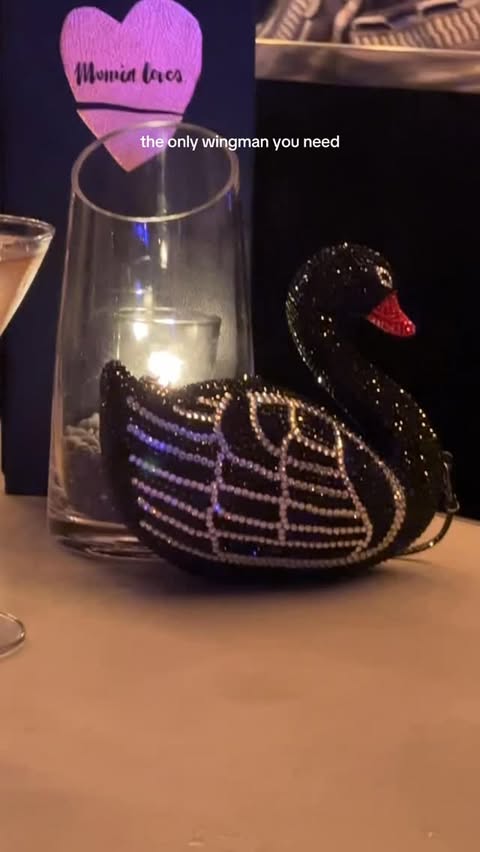 Instagram post by @vialislife for JW PEI. Caption reads: maybe she’s a wingwoman 🦢 #jwpei #jwpeikinsley....
