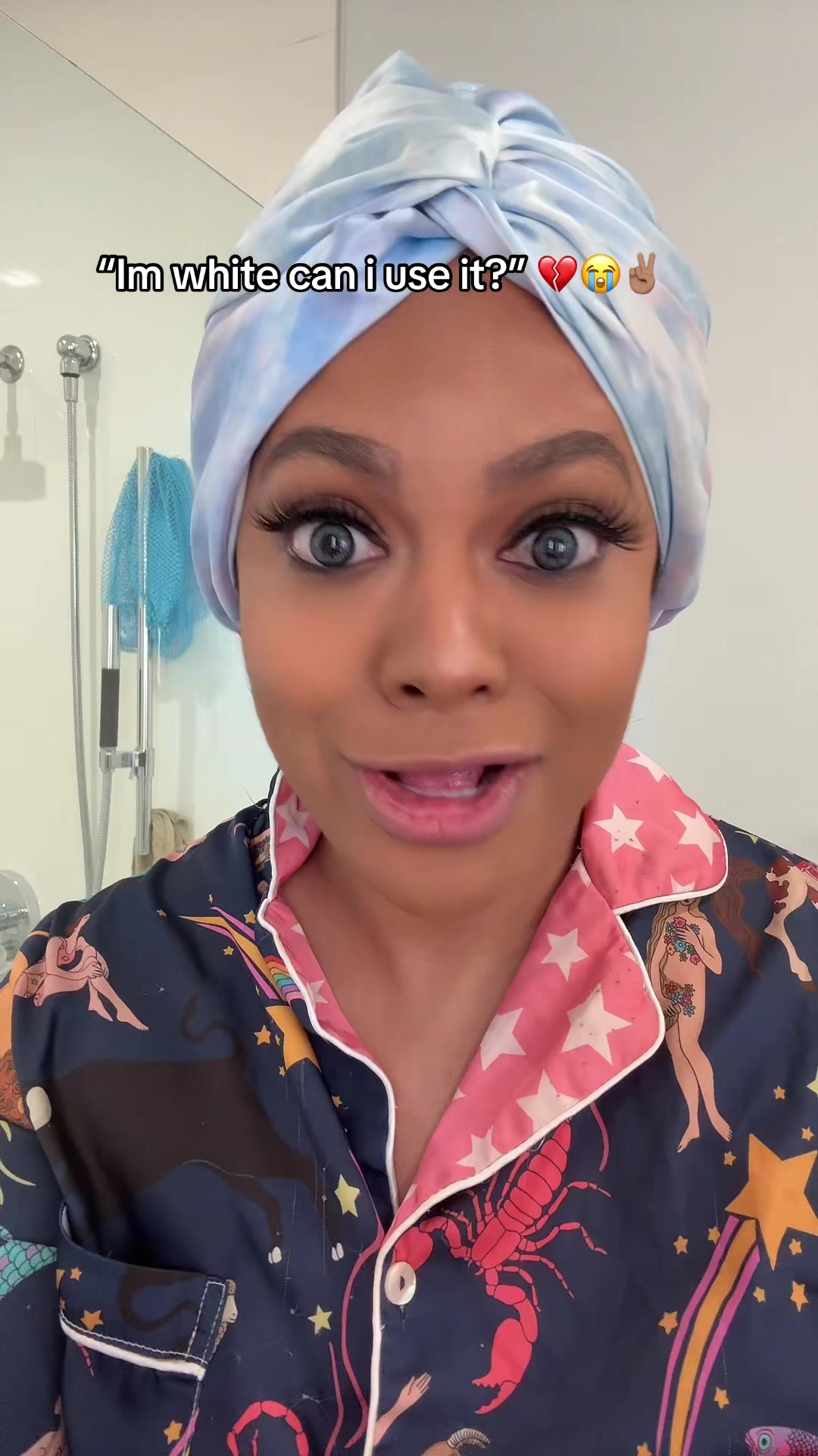 TikTok post by @lunafoxraereview for Blissy. Caption reads: Someone lied to you @Blissy Brand #healthyhaircare....