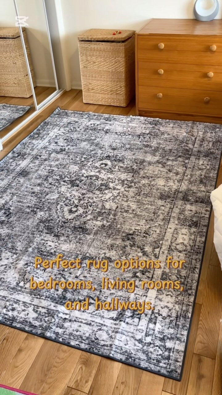 Instagram post by @isnur.usa for Joydeco. Caption reads: Ready to refresh your space?
JOYDECO rugs bring....