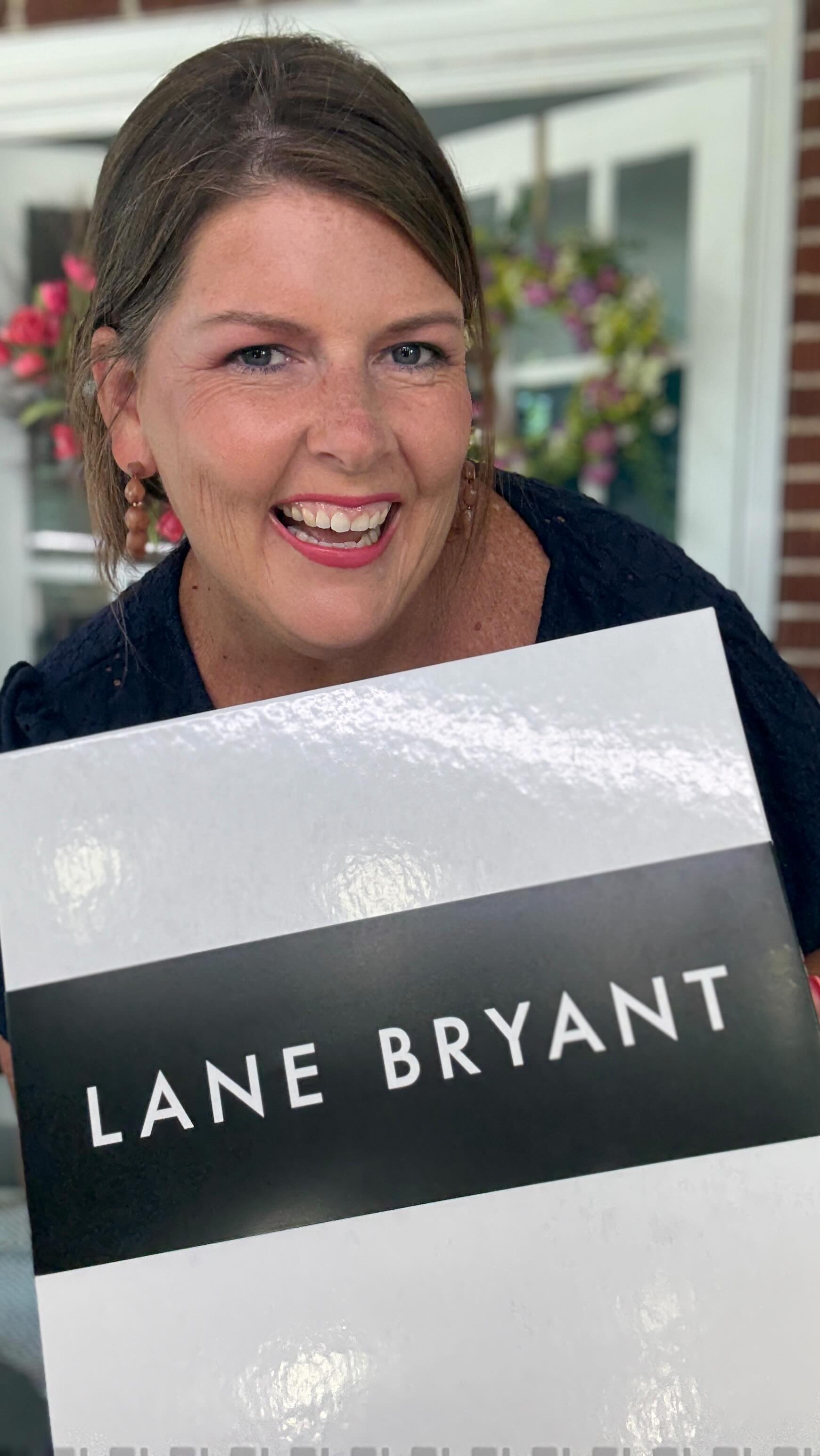 Instagram post by @pots_pans_priscilla for Lane Bryant. Caption reads: Thank you so much to @lanebryant for making my 12....