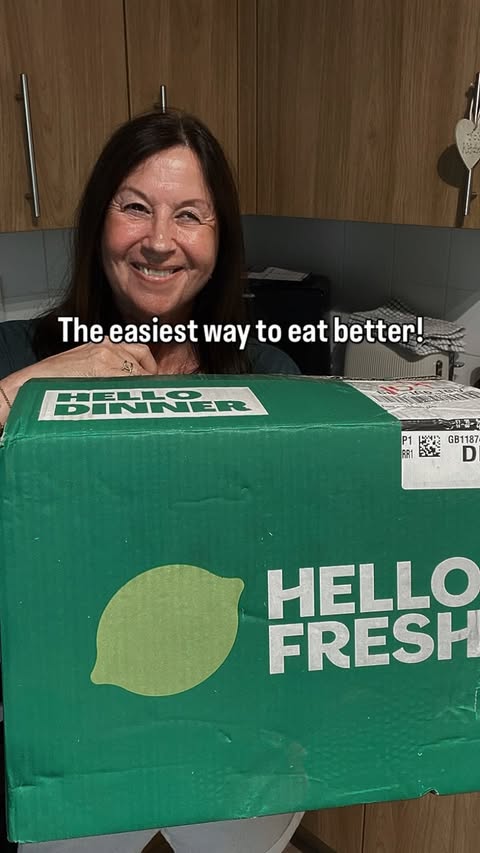 Instagram post by @getgorgeouswithme_ugc for HelloFresh US. Caption reads: One of the most exhausting things as an adult is....