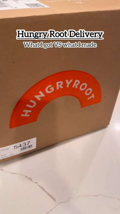 Instagram post by @myvegetarianroots for Hungryroot. Caption reads: Holiday season means lot of random indulgence and....