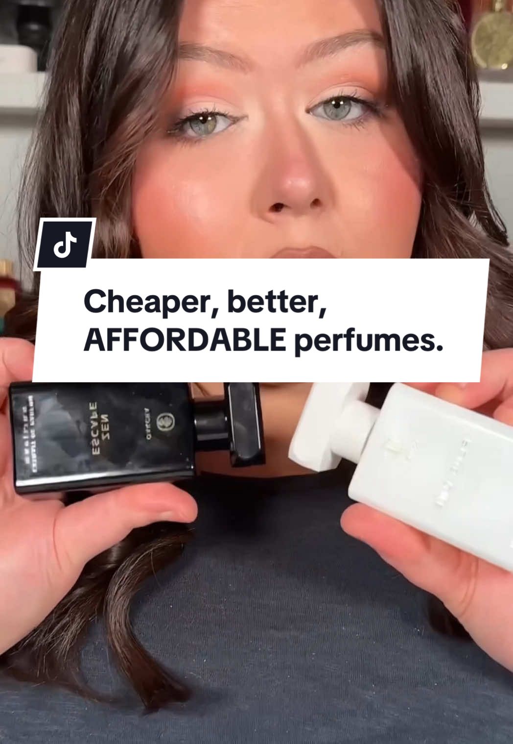 TikTok post by @alyssaraelynbeauty for Oakcha. Caption reads: [...] that doesn't even last? Oakcha's Plus One....