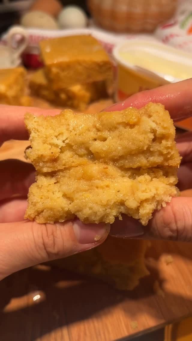 Instagram post by @homemeide for Easy Home Meals. Caption reads: Honey butter cornbread with @_easyhomemeals and....