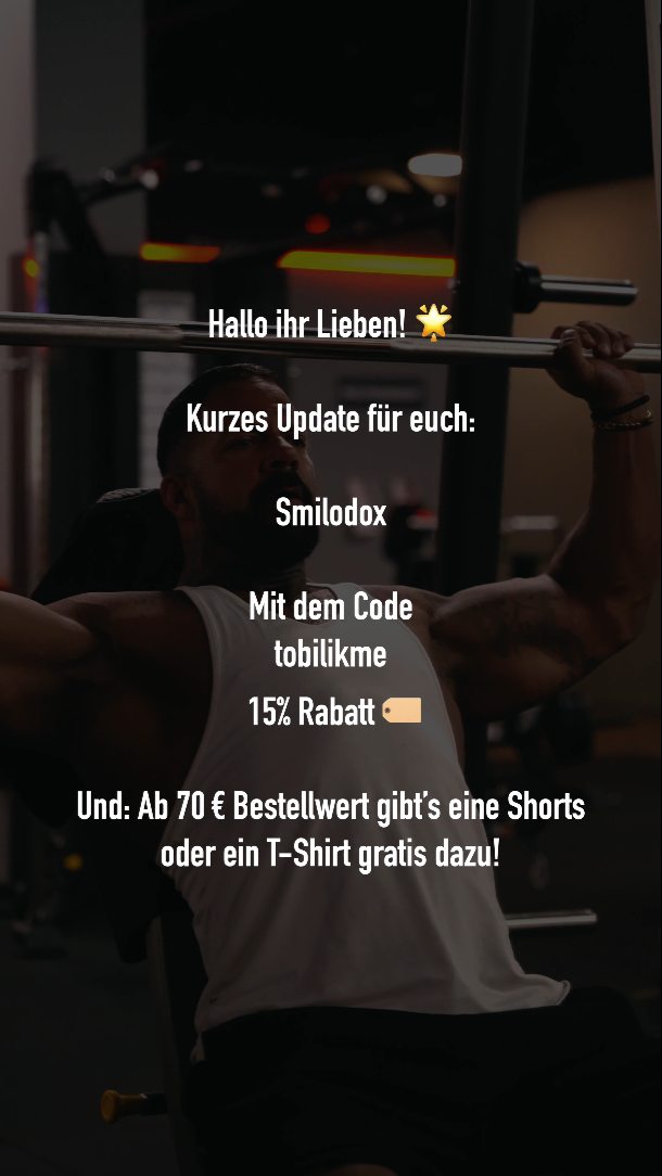 Instagram post by @tobilikme for Smilodox. Caption reads: Bezahlte Werbepartnerschaft mit SMILODOX

SMILODOX....
