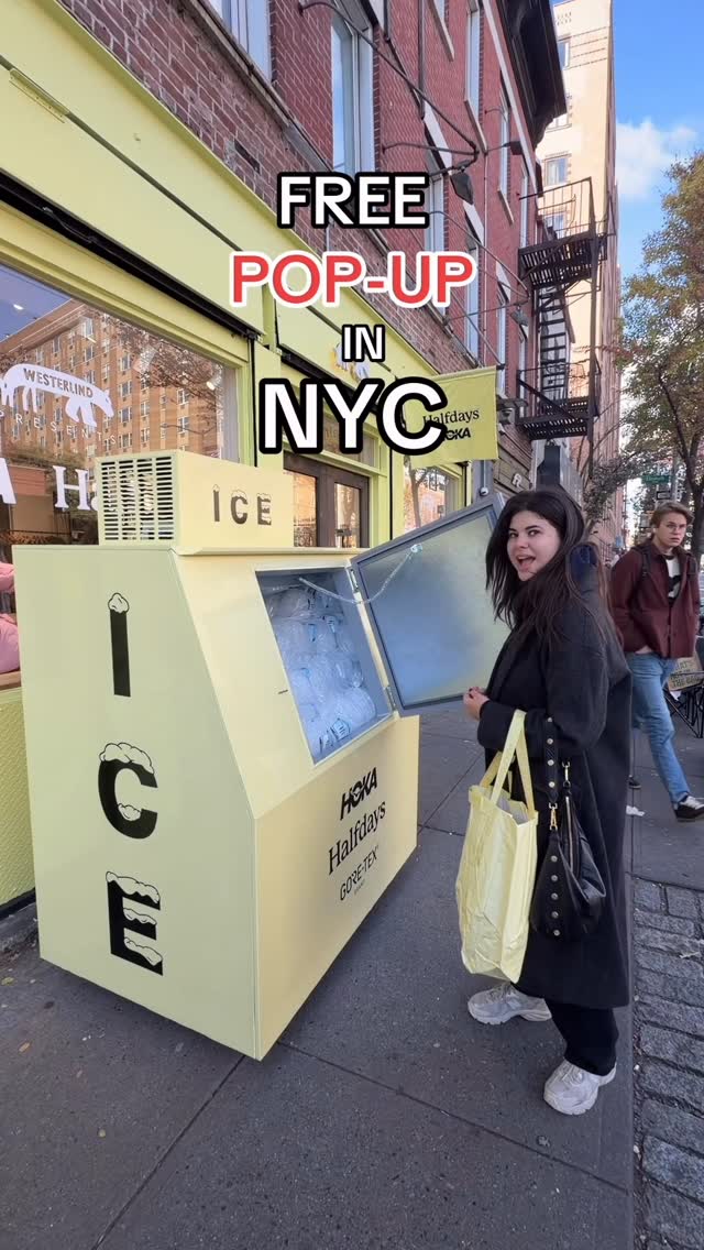 Instagram post by @elizabethfowlerx for Halfdays. Caption reads: [...] freebies for the first 100 guests!....