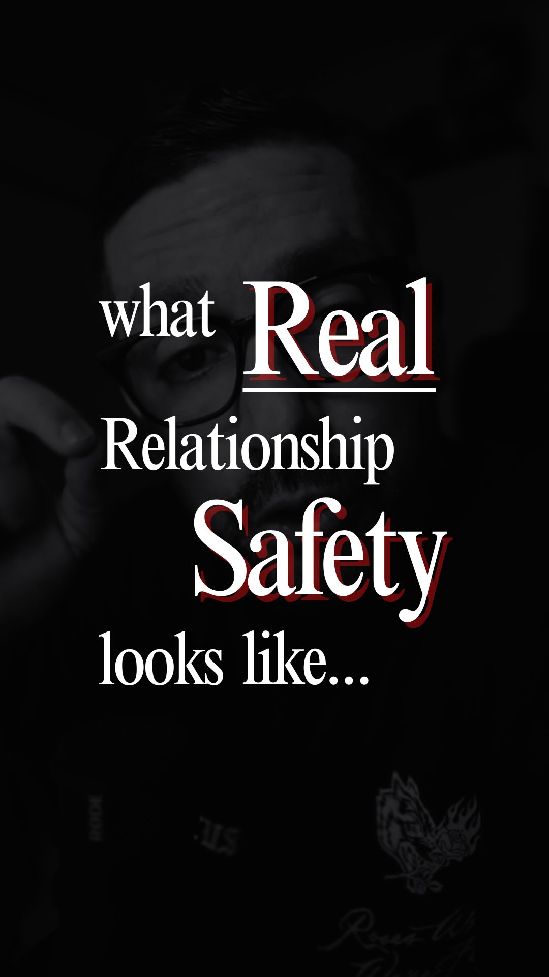 Instagram post by @barak_van_wyk for Darc Sport. Caption reads: What Real Relationship Safety Looks Like!....