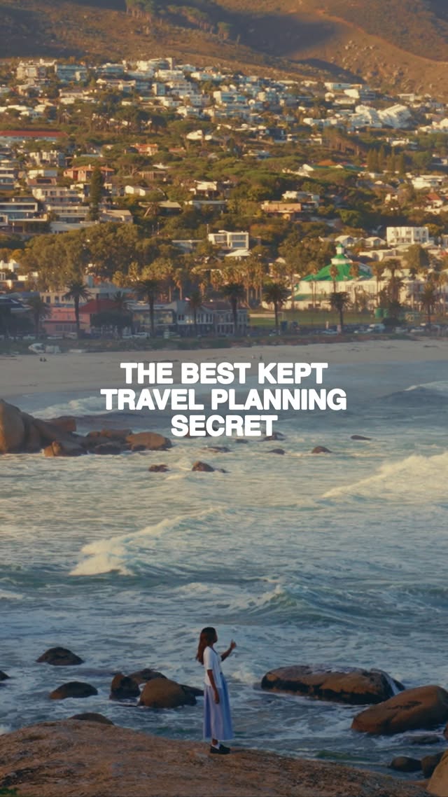 Instagram post by @tatikapaya for Skyscanner. Caption reads: [...] just got a whole lot easier thanks to....