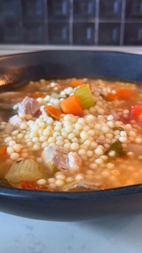Instagram post by @hisroyaljoeliciousness for Cuisinart. Caption reads: [...] from @milamsmarkets Cookingware @cuisinart....