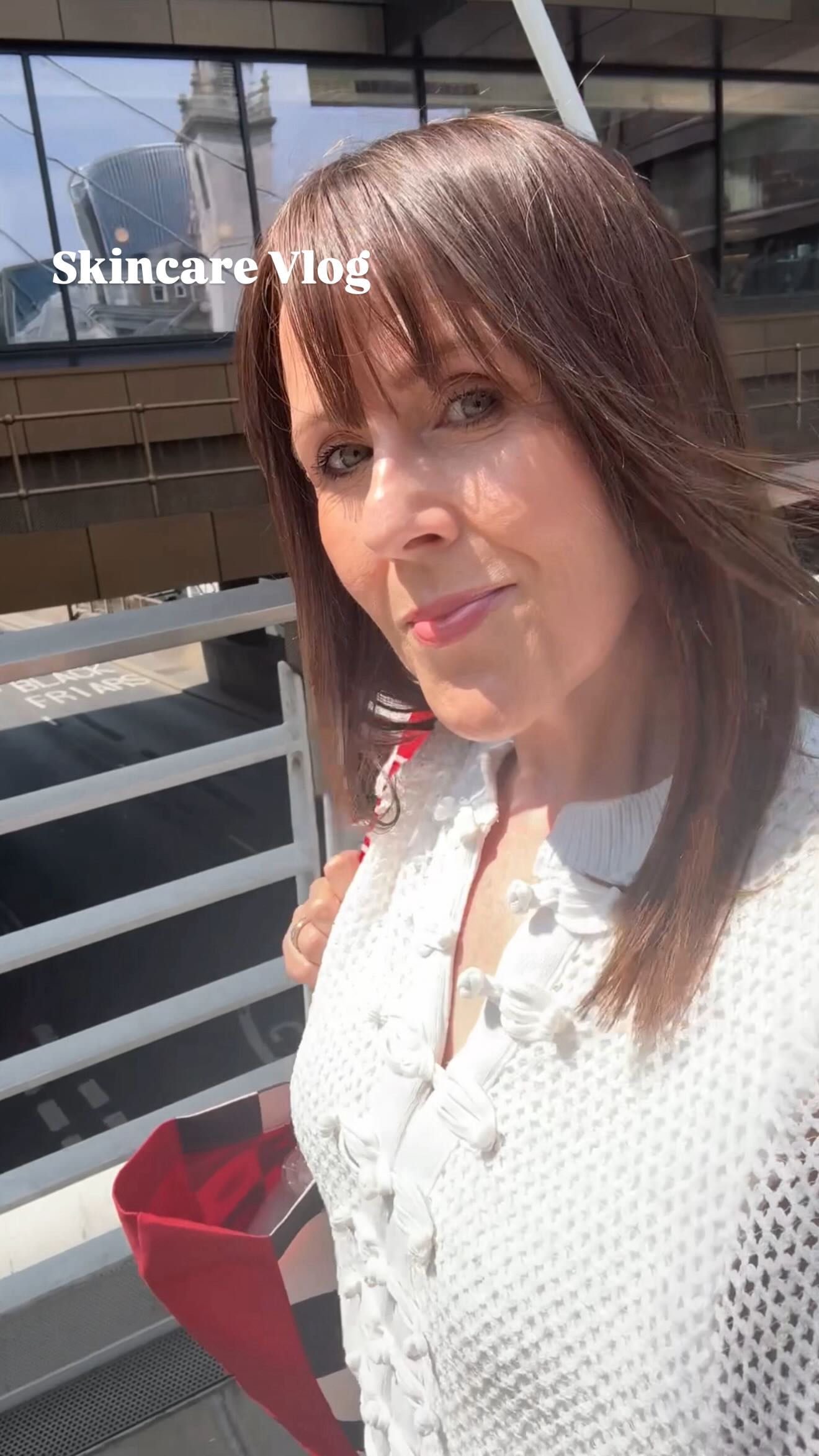 Instagram post by @fiona.brackenbury for Aromatherapy Associates. Caption reads: Skincare, glow-ups, and a little midweek magic ✨....