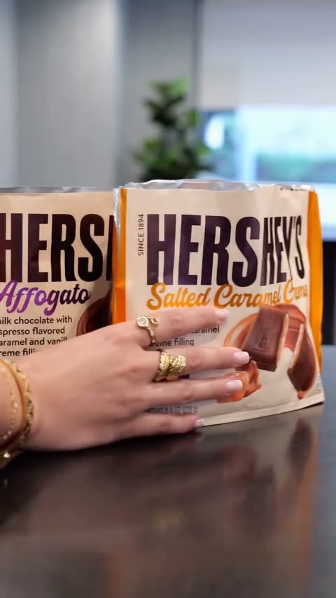 Instagram post by @_dashlopez for HERSHEY'S Chocolate. Caption reads: #HERSHEYsPartner I fear l have to put the whole....