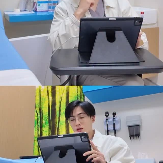 Instagram post by @adrianinsigne for Minute Maid. Caption reads: Sharing my usual Jollibee love! ❤️ Whether it’s a....