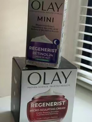 TikTok post by @pratma.poudel for Chimeable. Caption reads: @Olay Skin Care @chimeable #olaypartner #olay....