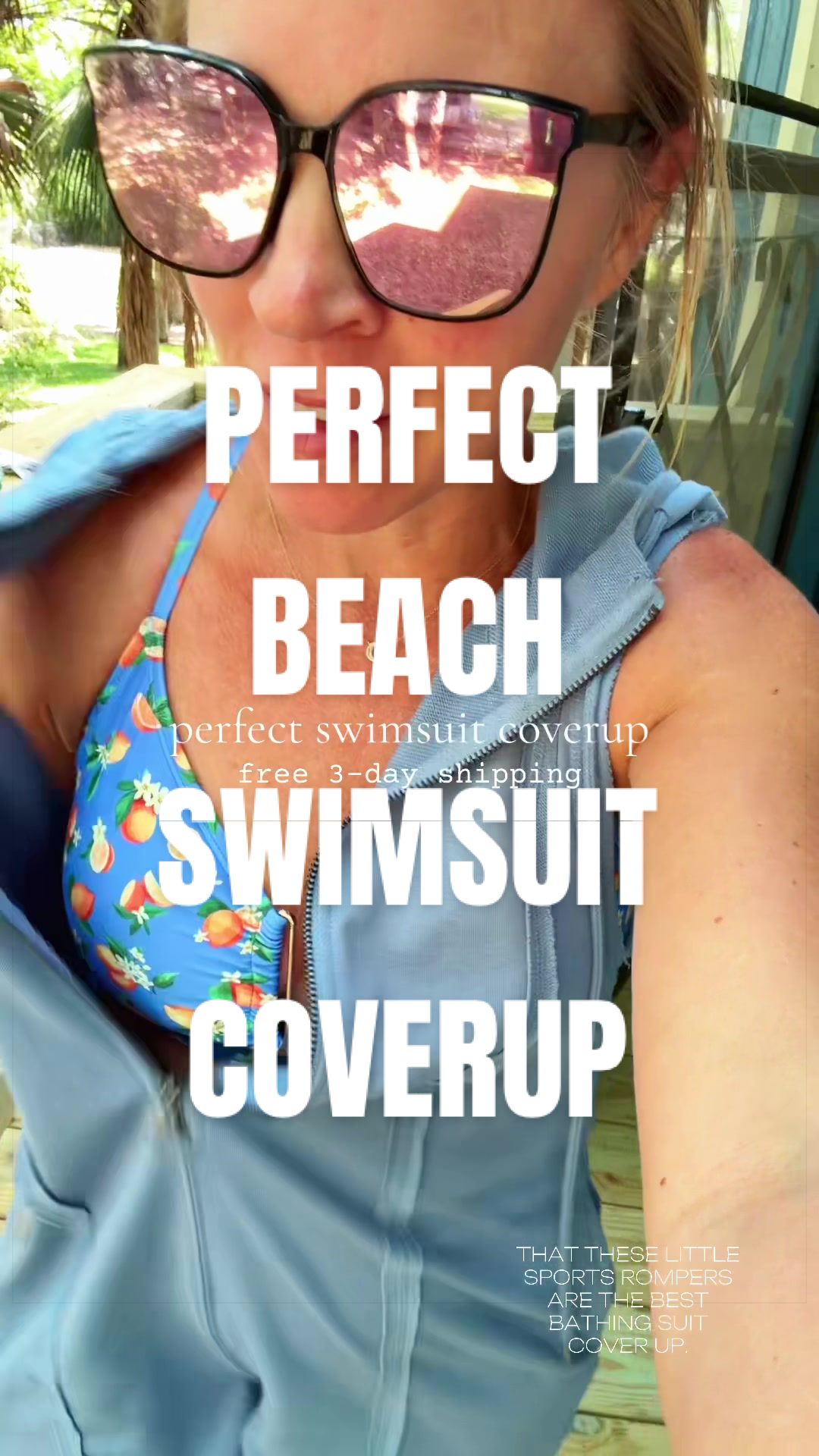 TikTok post by an influencer for Uaneo. Caption reads: [...] days just got cuter! ☀️🌊 This UANEO....