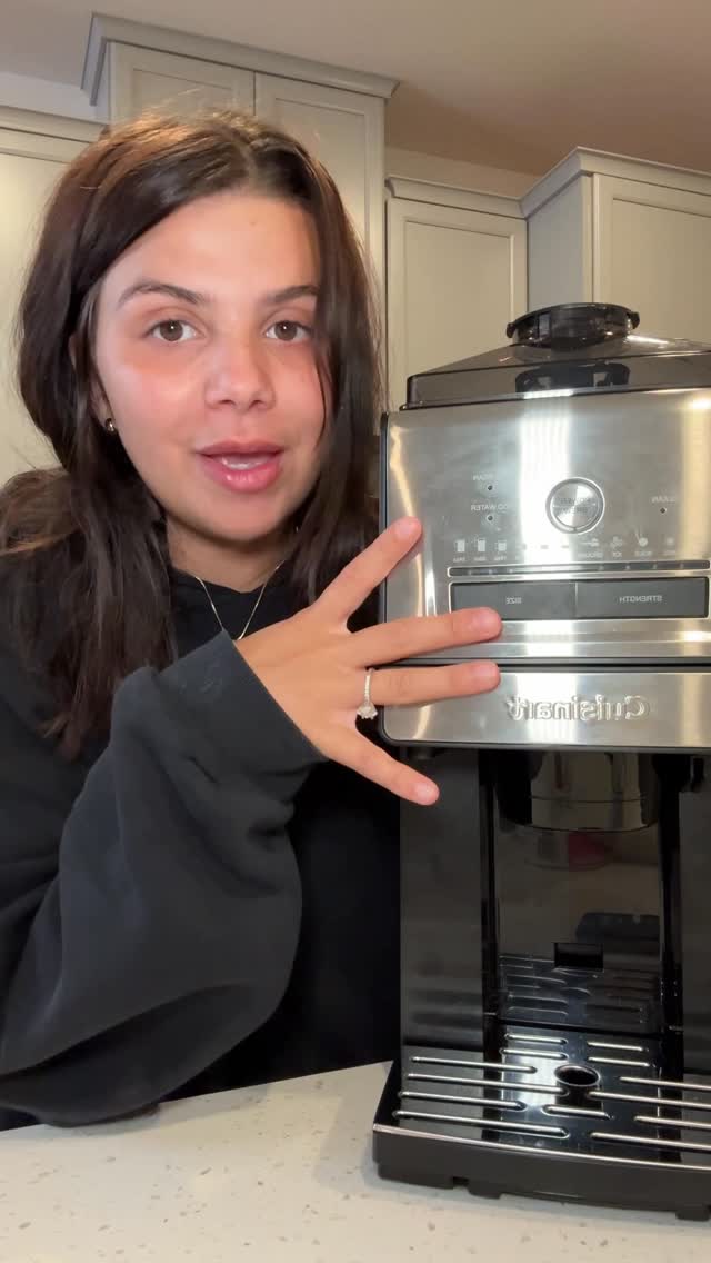 Instagram post by @candacenysm for Cuisinart. Caption reads: how have i been missing this my whole life?!☕️🥹....