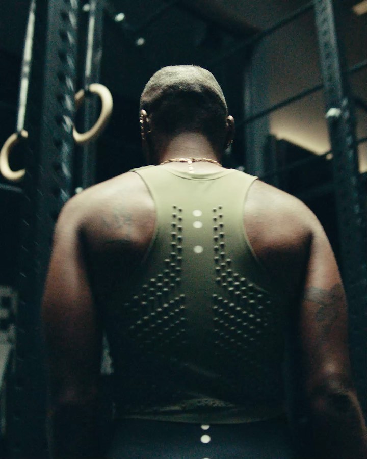 Instagram post by @cynthiaerivo for OMORPHO. Caption reads: [...] so much fun shooting this film with the....