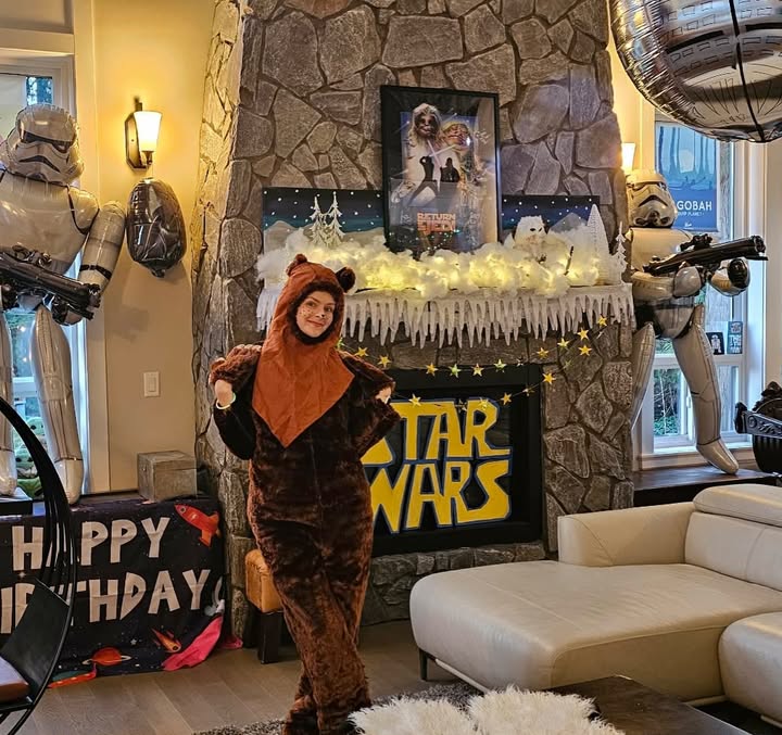 Instagram post by @andreakbrooks for FUN.com. Caption reads: When you have three kids and three birthdays....