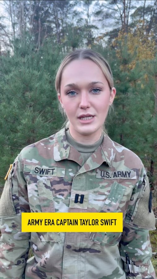 Instagram post by @butterworthdasyrup for National Guard. Caption reads: Are you ready for it?

We can’t shake off this bad....