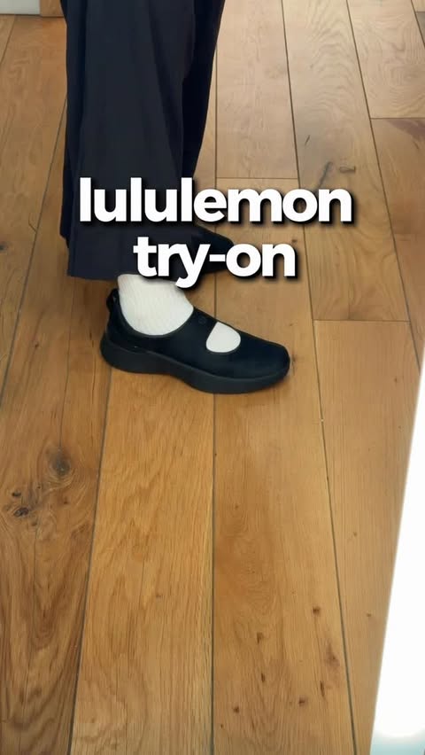 Instagram post by @jkmckay for lululemon. Caption reads: Trying on NEW items from @lululemon....