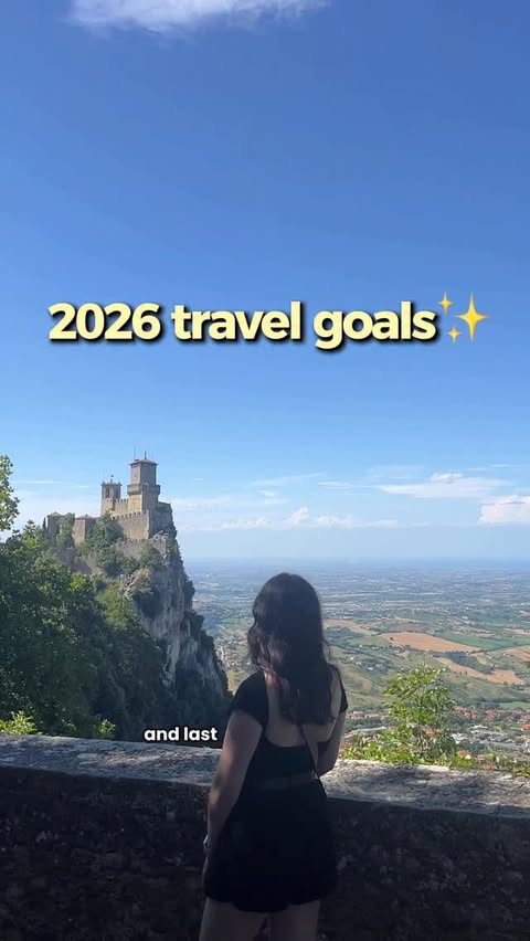 Instagram post by @emsbudgettravel for Shure. Caption reads: [...] travel goals with the help of my new @shure....