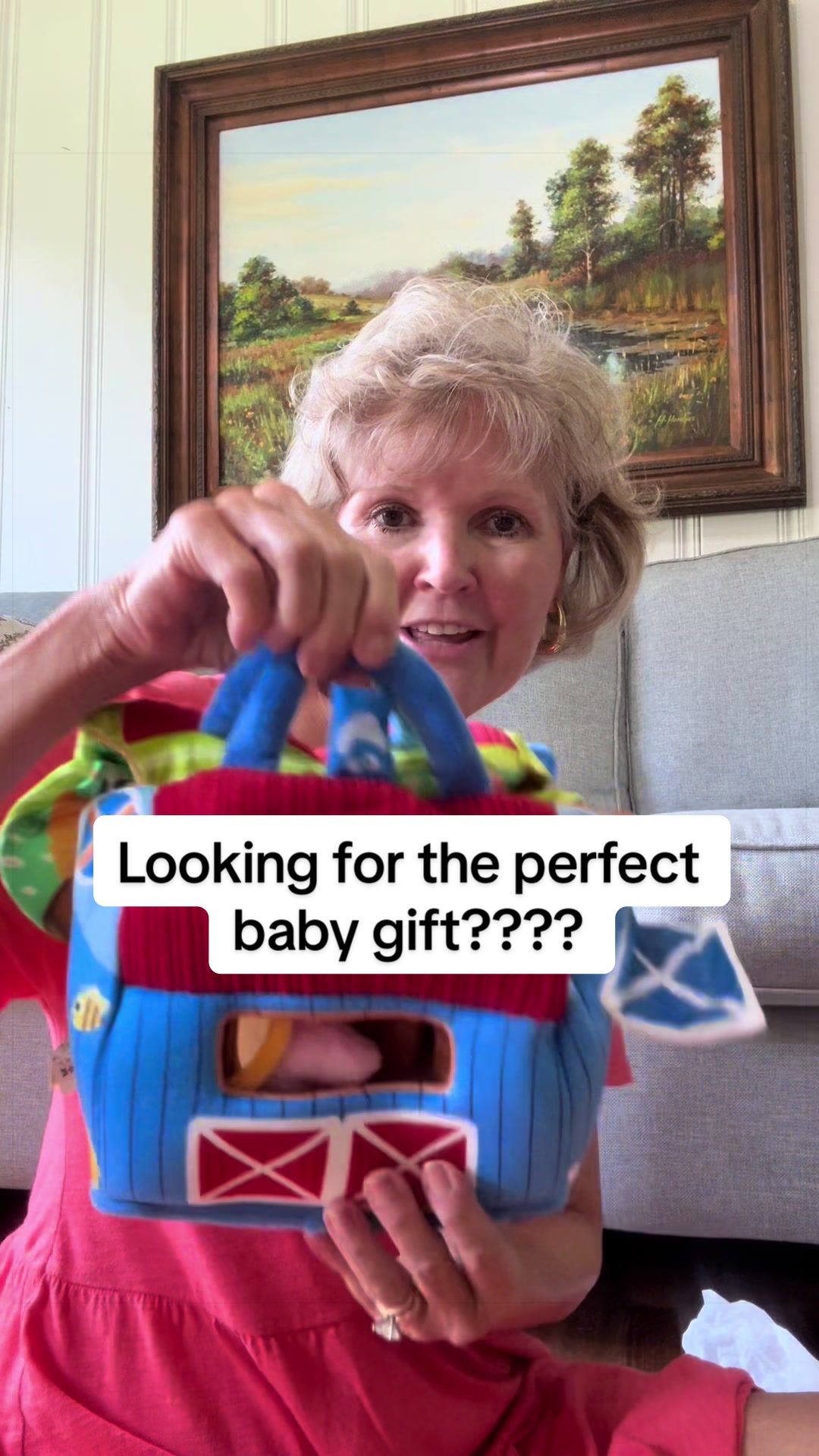 TikTok post by @donnac41 for Hahaland. Caption reads: [...] #learningexpresstoys #creativity @Hahaland....