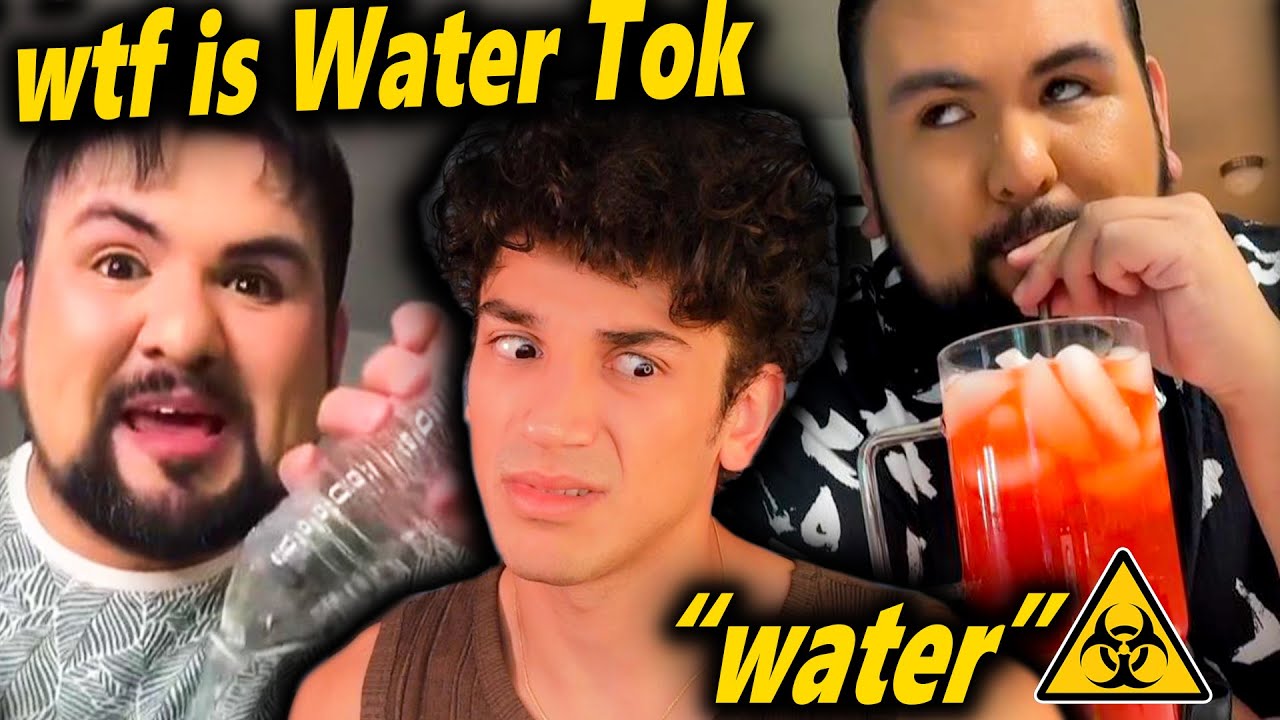 YouTube post by @RebalD for YouNow. Caption reads: This TikToker is a new kind of TOXIC ☣️.