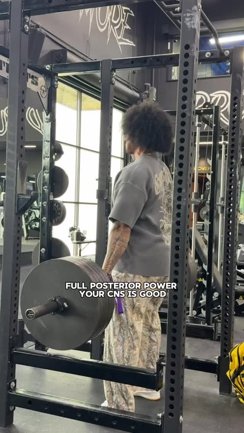 Instagram post by @thefitkingg for Alpha Lion. Caption reads: [...] and weights but it is possible! #alphalion....