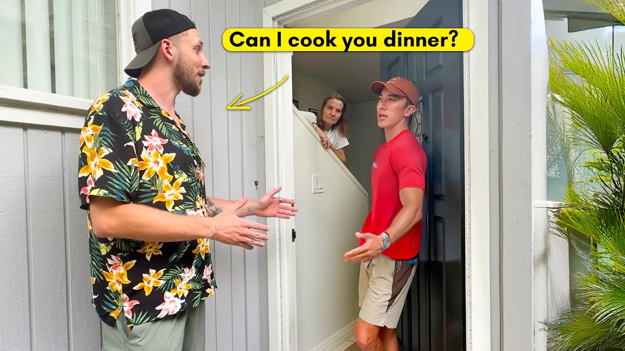 YouTube post by @DiscoverConnection for Rocket Money. Caption reads: I Asked Hawaiians to Cook Them Dinner in Their....